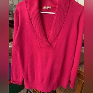 Womens V-neck sweater